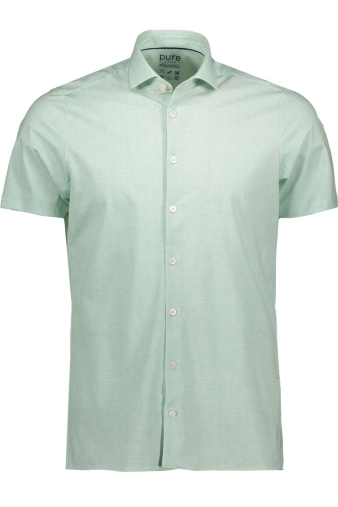 FUNCTIONAL SHIRT SHORTSLEEV E11313 22120 405 GREEN PLAIN